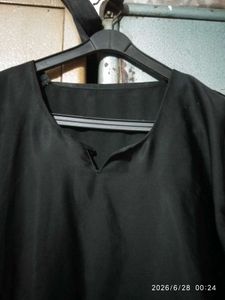 abaya with black stole