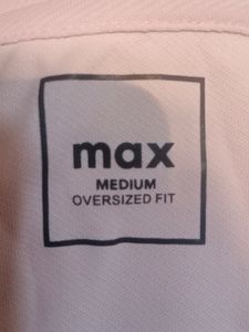 Max Oversized pink T-shirt