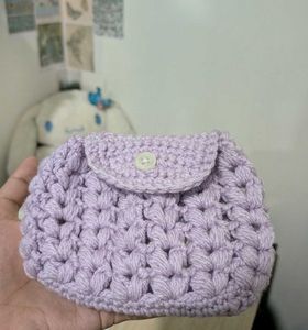 New Handmade Crochet Pouch