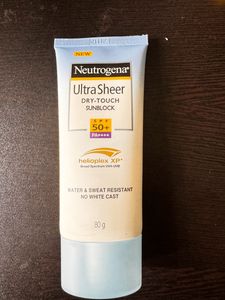 Neutrogena Ultra Sheer Sunscreen