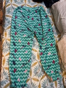 Cozy Cactus Print Pajama Pants