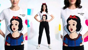 Snow White Graphic T-Shirt 🤍