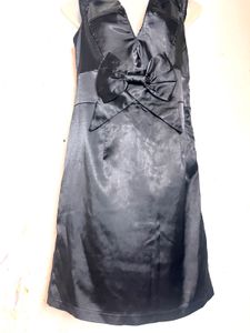 Satin Bow Dress