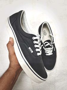 Vans Black Canvas Sneakers