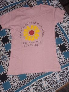 Pink Graphic T-Shirt