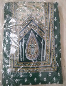 Bottle Green Dress Material