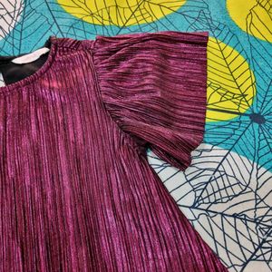 Shimmery Purple Top