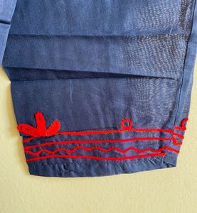 Embroidered Blue Kurti