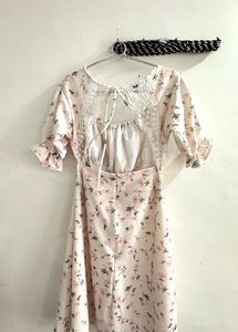 Floral Mini Dress - So Cute!