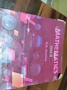 Mathematics for Class IX by R.D. Sharma