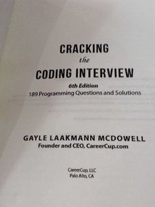 CRACKING The CODING INTERVIEW