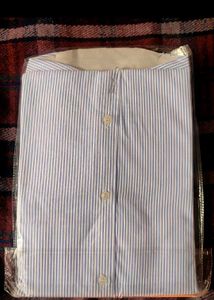 Men's Textured Striped Shirt