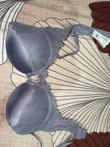 Elegant Lace Trim Bra