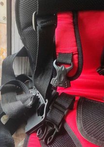Portable Baby Car Seat red and black colour