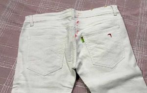 MEN'S WHITE JEANS