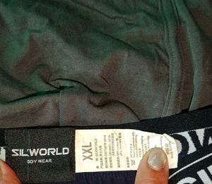 XXL Silkworld Men's body wear set of 2
