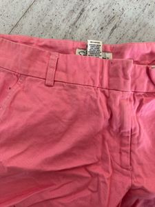 Cute Pink Cotton Shorts