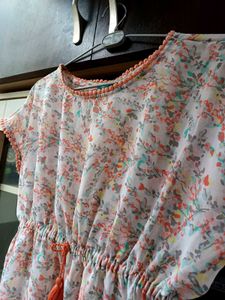 Floral Beach Top