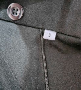 OFF DUTY BUTTON UP PLEATED HIGH WAIST PANTS