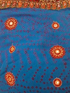 Teej special Bandhani Saree💃💃🎉🎉