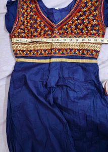 Cotton A-line Anarkali