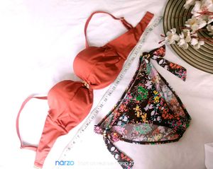 Very Beautiful And Hot 🔥 Bikini Top Floral Bikin