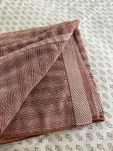 Cozy Herringbone Pattern towel