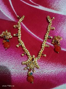 Stunning Ethnic Necklace &amp; Earring Set