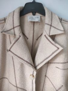 Baggy Beige&amp; Brown Coat