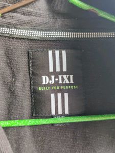 Men's Black Graphic Polo Shirt
