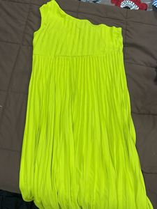 Chic One Shoulder Pleated Maxi Dress