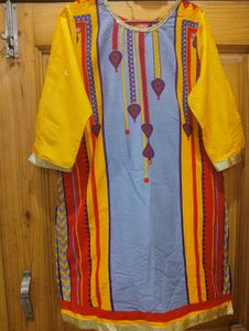 Women's Colorful Tunic Top