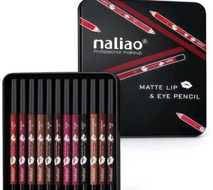 Maliao Matte Lip & Eye Pencil Set