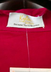 Vibrant Pink Co-ord Set with Eye Embellishment