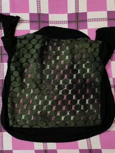Back Net Black Shrug and top