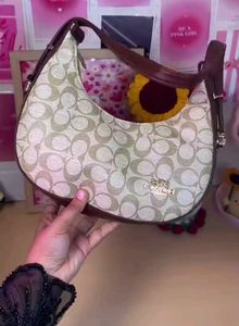 Coach Monogram Shoulder Bag