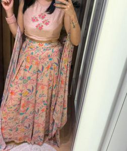 Beautiful Floral Lehenga Choli Set