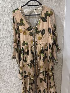 Kurta Set with Dupatta &amp; flared botto