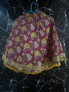 Girls Ethnic Lehenga Choli Set 2-3 years