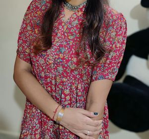 Bohemian Floral Print Kurta