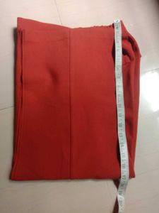 Orange Wide-Leg Palazzo Pants
