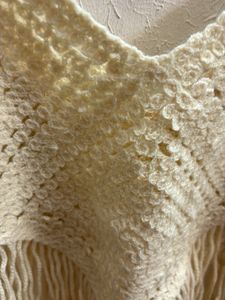 Crochet Fringe Crop Top