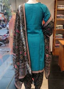 Beautiful Teal Kurta Set with Dupatta