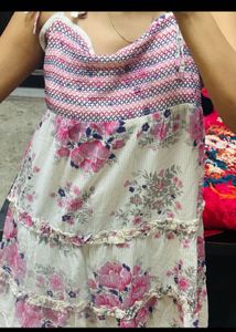 Floral Print Tiered Sundress