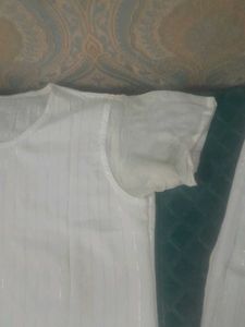 Elegant White Kurta set