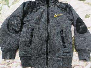 Gray Zip-Up Hoodie