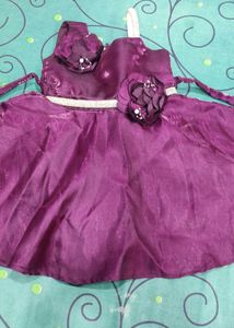 Purple Party Dress for Girls