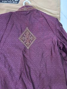Elegant Purple Ethnic Kurta Set