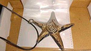 ⭐ Star Spiral &amp; Heart Necklace Set