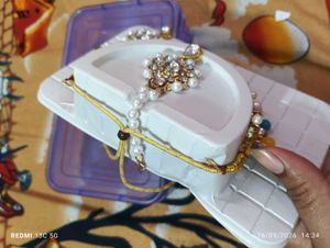 Stunning Kundan Pearl Jewelry Set